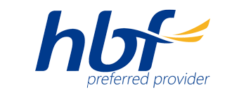 HBF preferred provider logo